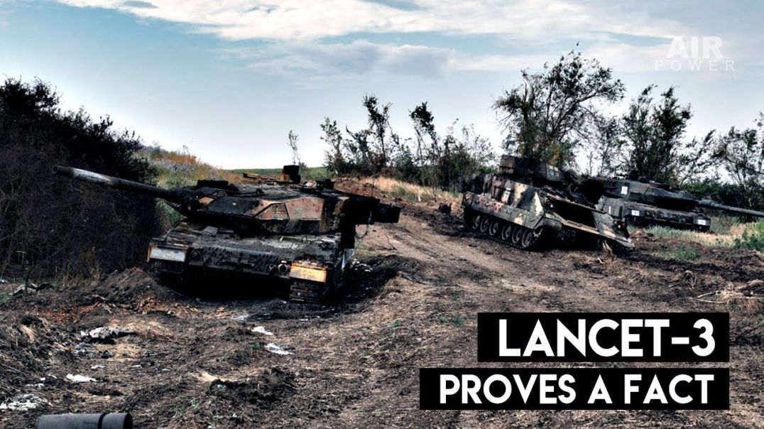 Leopard Vs Lancet Fighting In Ukraine