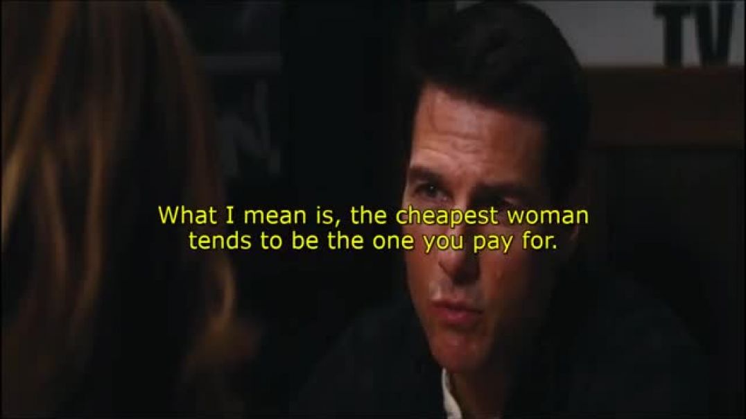 Red Pill Scene From Jack Reacher