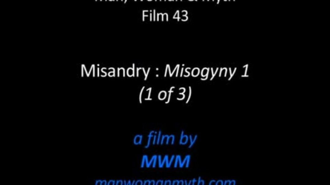 Misandry - Misogyny 1 (1 of 3)