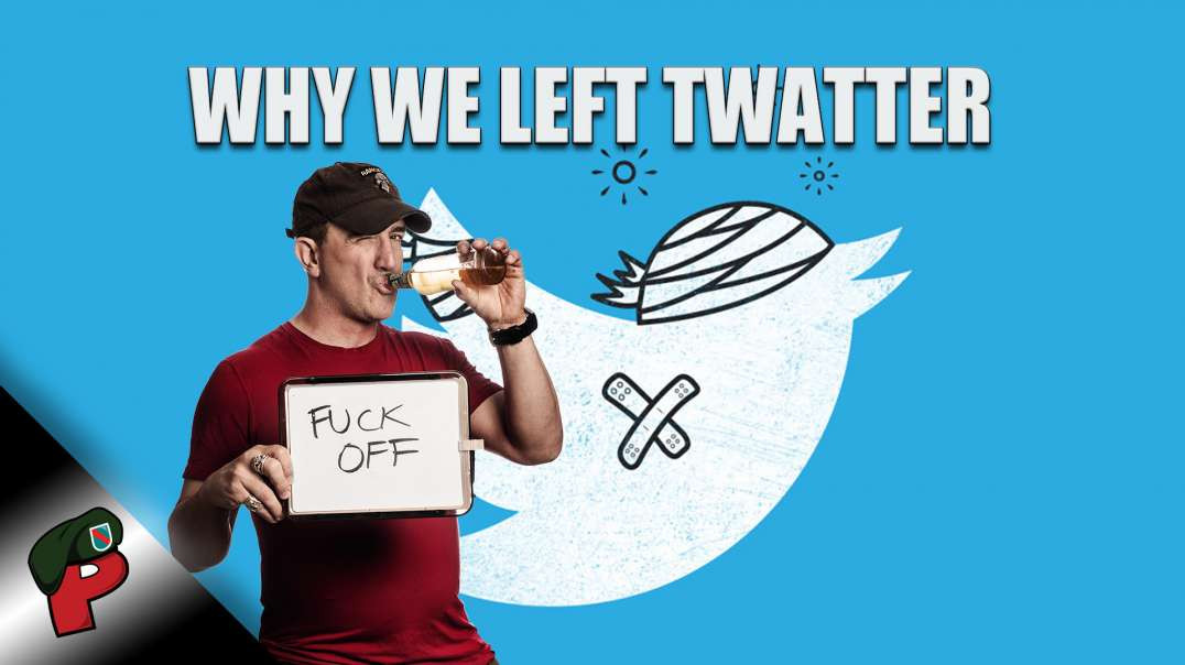 Why We Left Twitter | Follow Us on Gab!