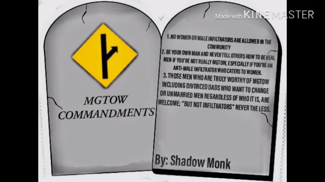 The MGTOW Commandments&Code of conduct