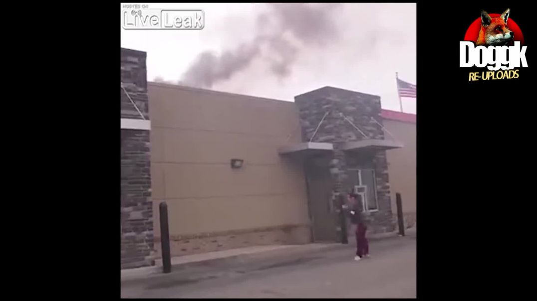 SELFISH WOMAN demands REFUND from a BURGER KING on FIRE...