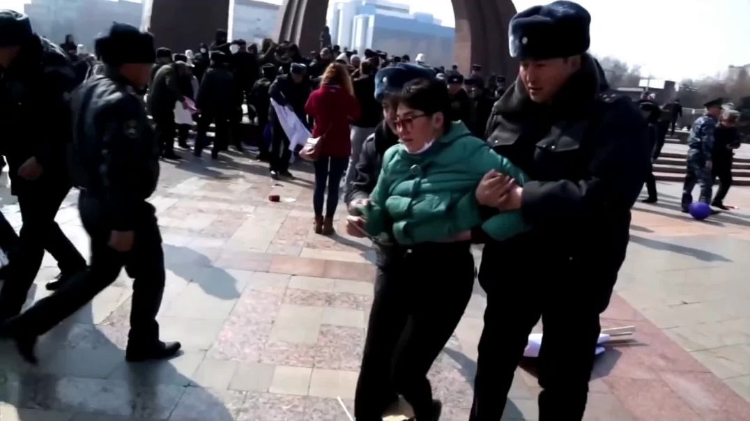 Feminists attacked and then detained in Kyrgyzstan