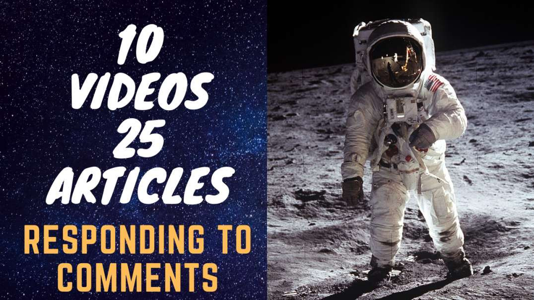 10 Videos 25 Articles Celebration - Responding To Comments