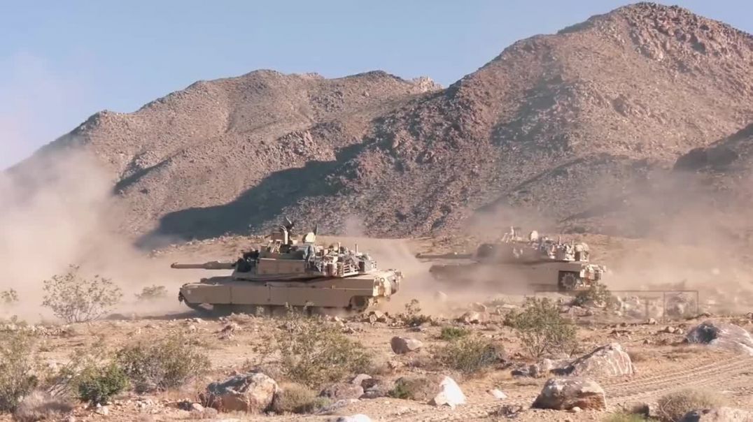 US Military Weapon M-1 Abrams Tank Shows Monstrously Power Capability