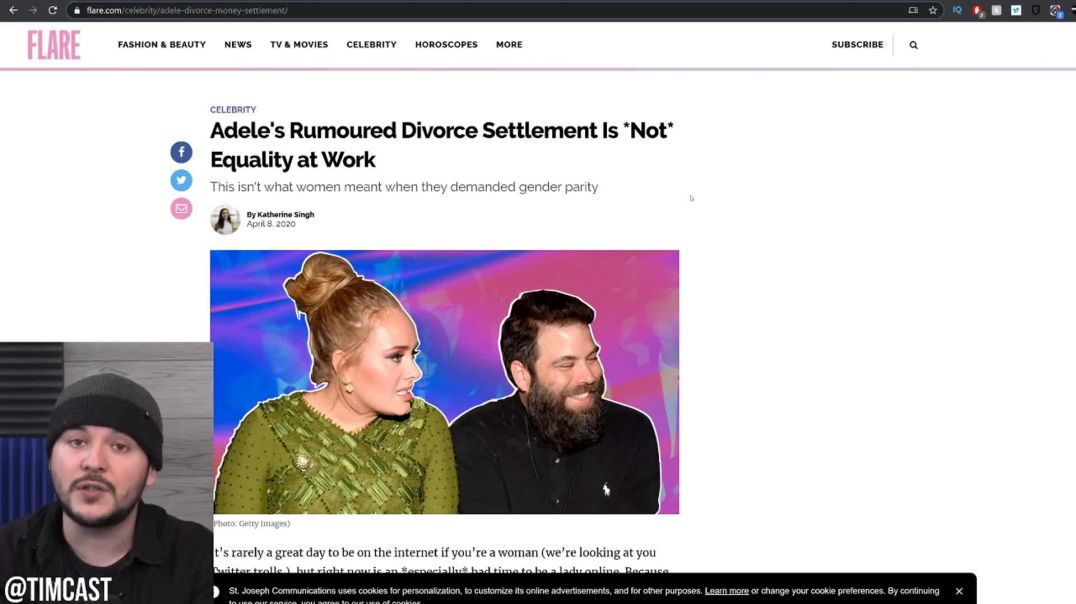 Feminists SHOCKED That Adele Has To Pony Up MILLION To Her Ex Husband, Welcome To Equality!