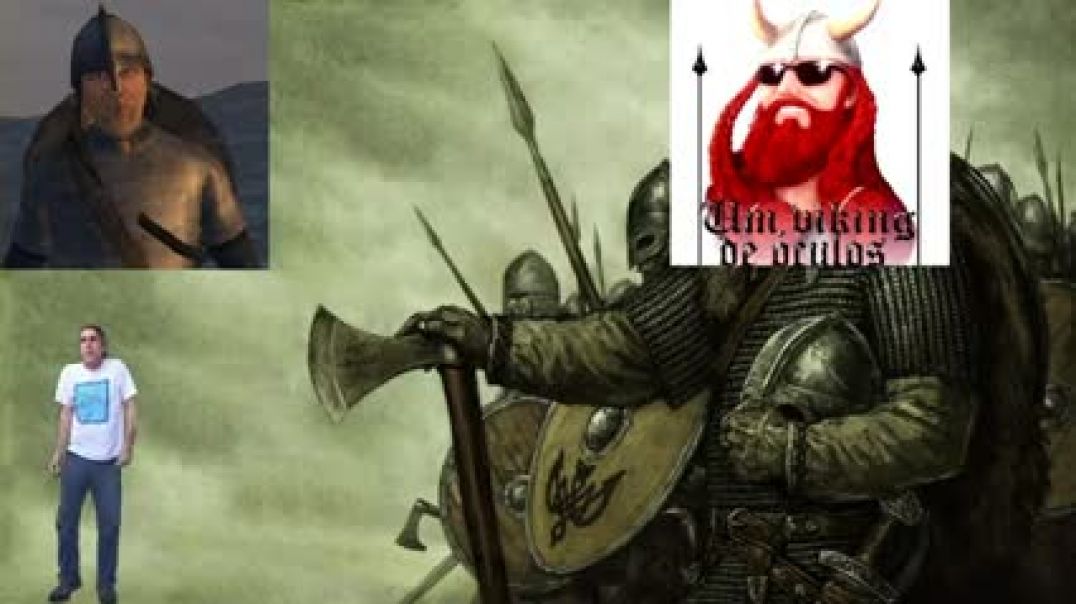 Based Live  com Um viking de óculos