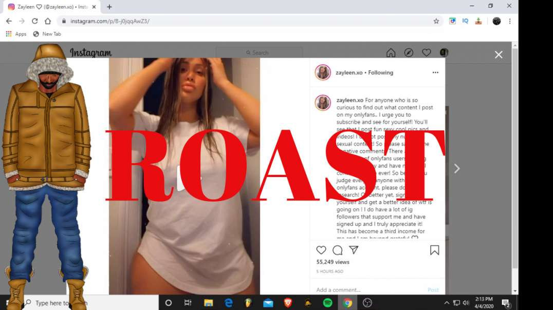 Instagram Thot & Simp Roast Pt 1