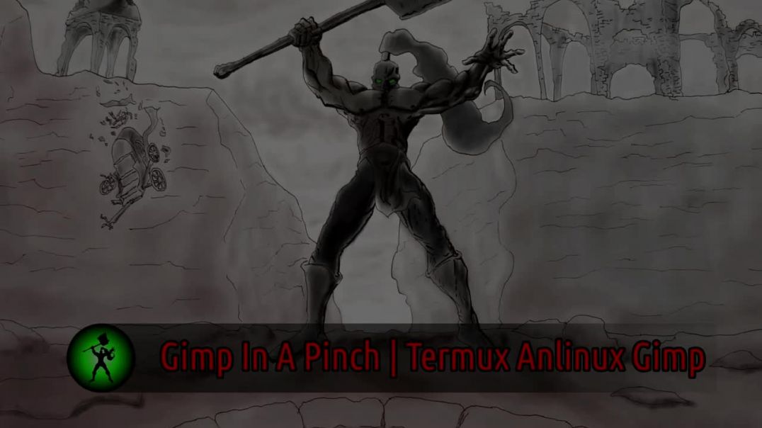 Gimp In A Pinch | Termux Anlinux GIMP