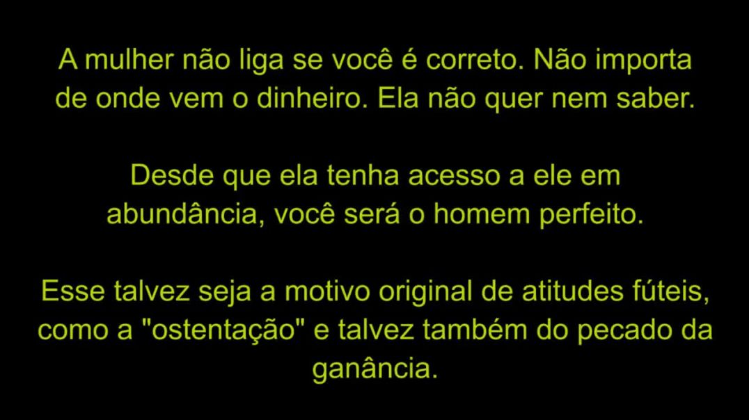 RED PILL - Como a Mulher Encherga o Dinheiro | Ostentação e Ganância Feminina