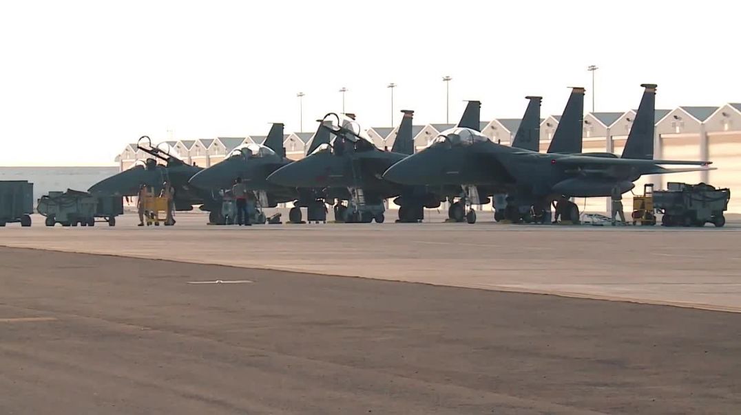 This fact F-15s Strike Eagles Arrive at Al Dhafra Air Base