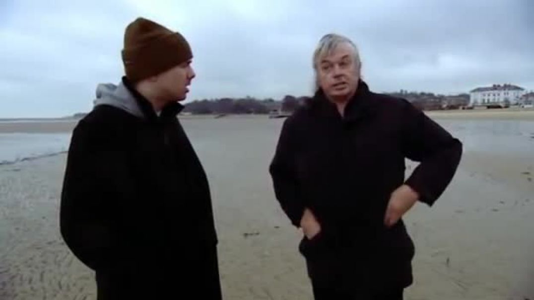 Karl Pilkington meets David Icke.