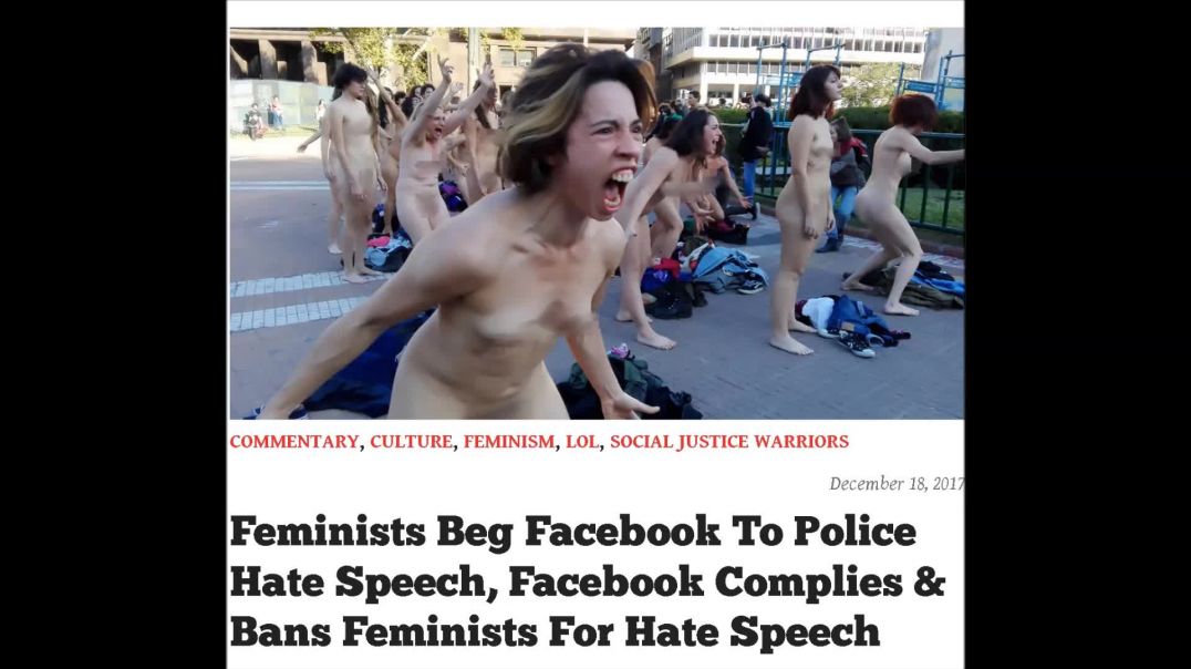 Bat Shit Crazy Feminists Kicked Off Facebook