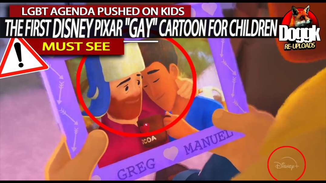 THE FIRST DISNEY-PIXAR "GAY" CARTOON for KIDS.. (LGBT AGENDA PUSHED ON CHILDREN)