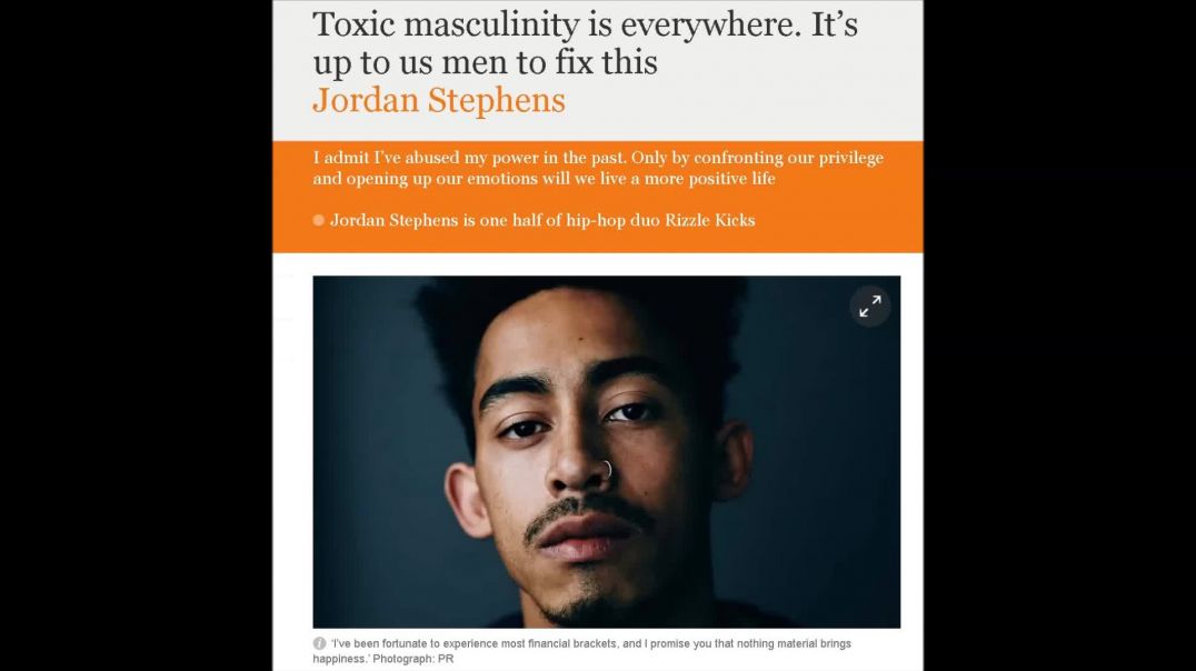 Weak Men Preaching About Toxic Masculinity - So Sad