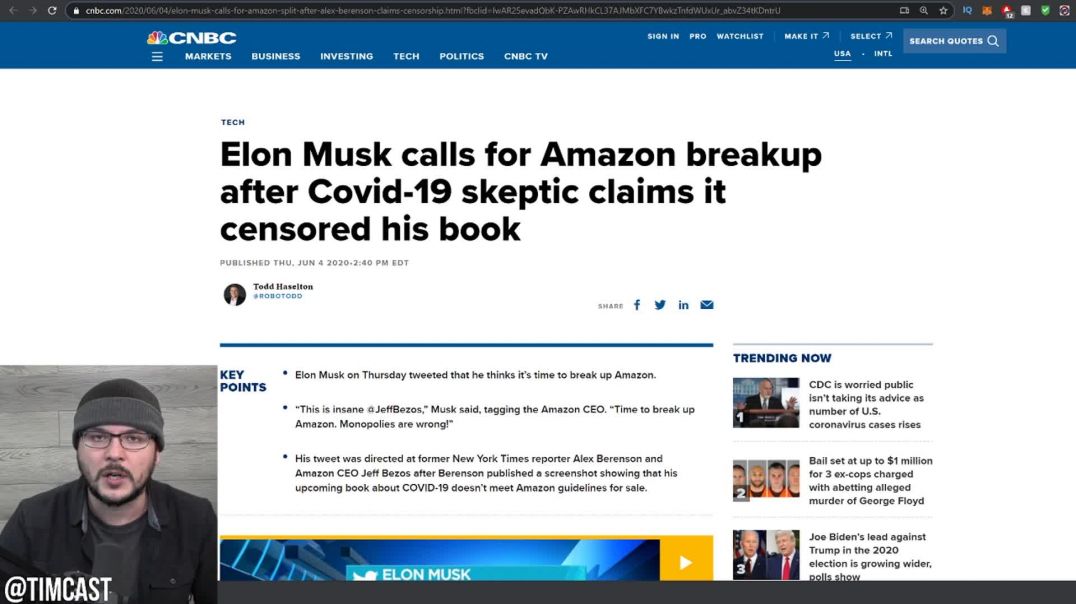 Elon Musk SLAMS Amazon For Digital Book Burning, Journalists ADMIT SJWS Taking Over