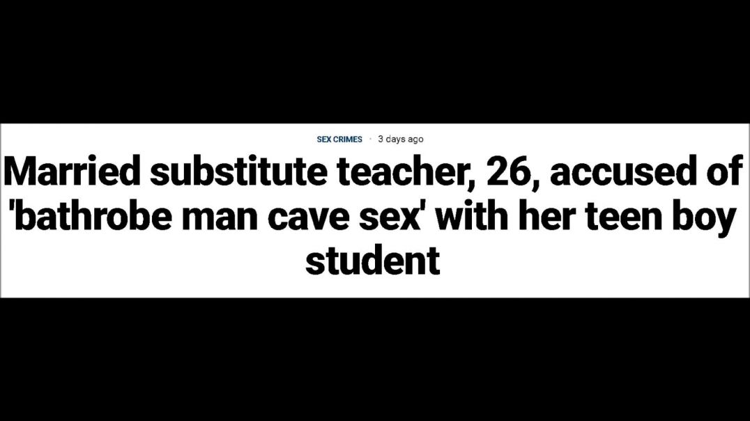 26 YO Teacher Rapes Student In "Man Cave"