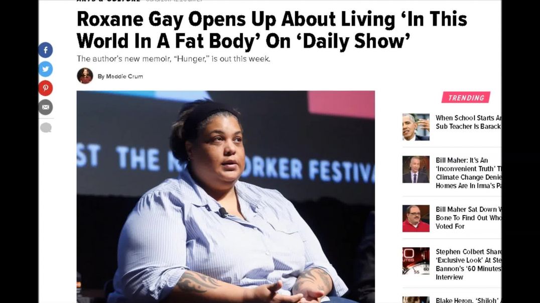 Fatty Got Fat Not To Be Raped - Destroys Body Positivity Narrative