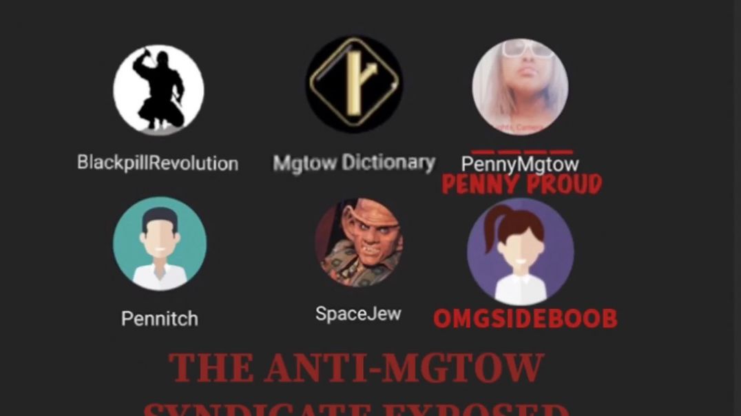 Anti-MGTOW Syndicate Watchlist