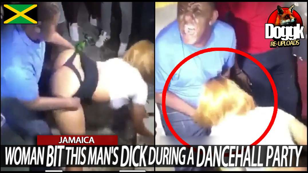 WOMAN BIT THIS MAN'S DICK DURING a DANCEHALL PARTY.. "FUNNY" (JAMAICA, CARRIBEAN)