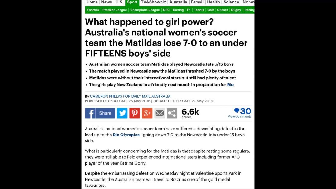 Girl Power, Pro Women'S Soccer Team Loses "TO 14 YR OLD BOYS!"