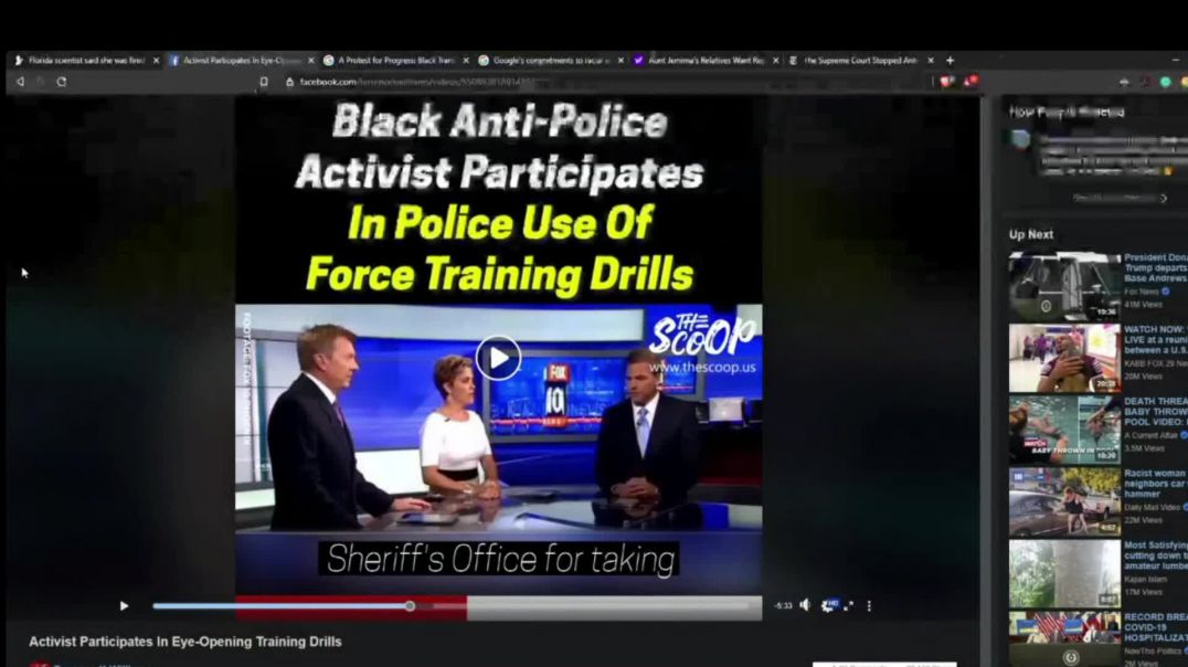 Black Lives Matter leader has a day in police training and changes his mind....