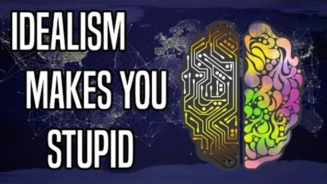 Idealism Makes You Stupid