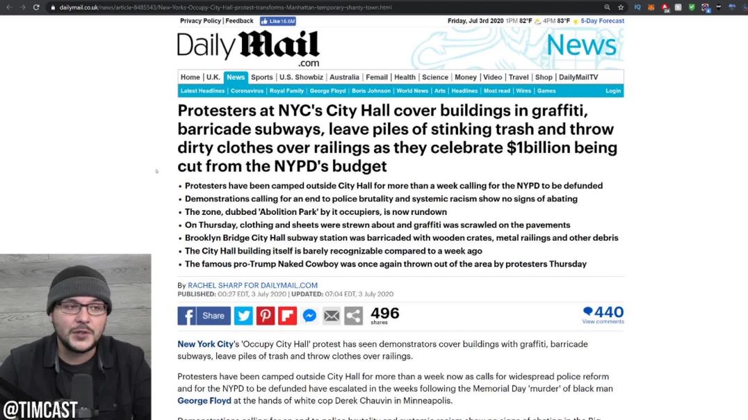 NYC Is Dying, Crime Skyrockets, People Fleeing, Far left Takes Over Streets