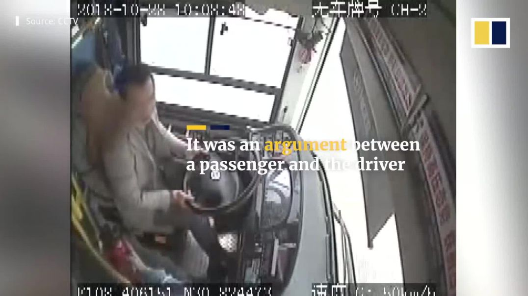 Woman attacks bus driver, causing 15 deaths