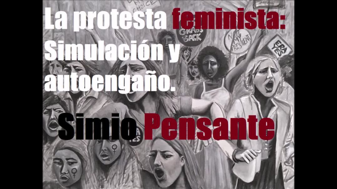 La protesta fem: simulación y autoengaño - Simio Pensante (MGTOW)