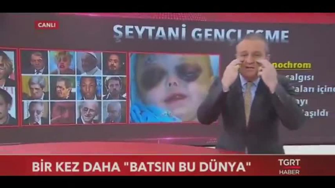 panda eyes : ADRENOCHROME REPORTED LIVE ON TURKIS BULGARIAN TELEVISION!! !!ADRENOGATE!!