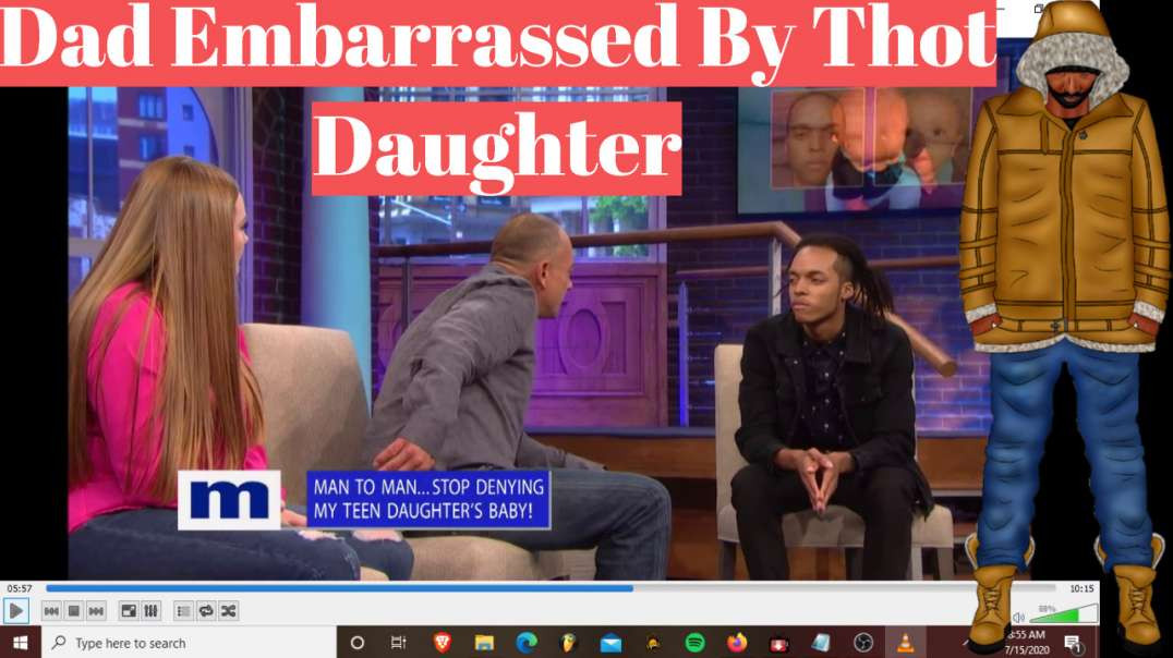 Dad Embarrassed By Thot Daughter On Tv