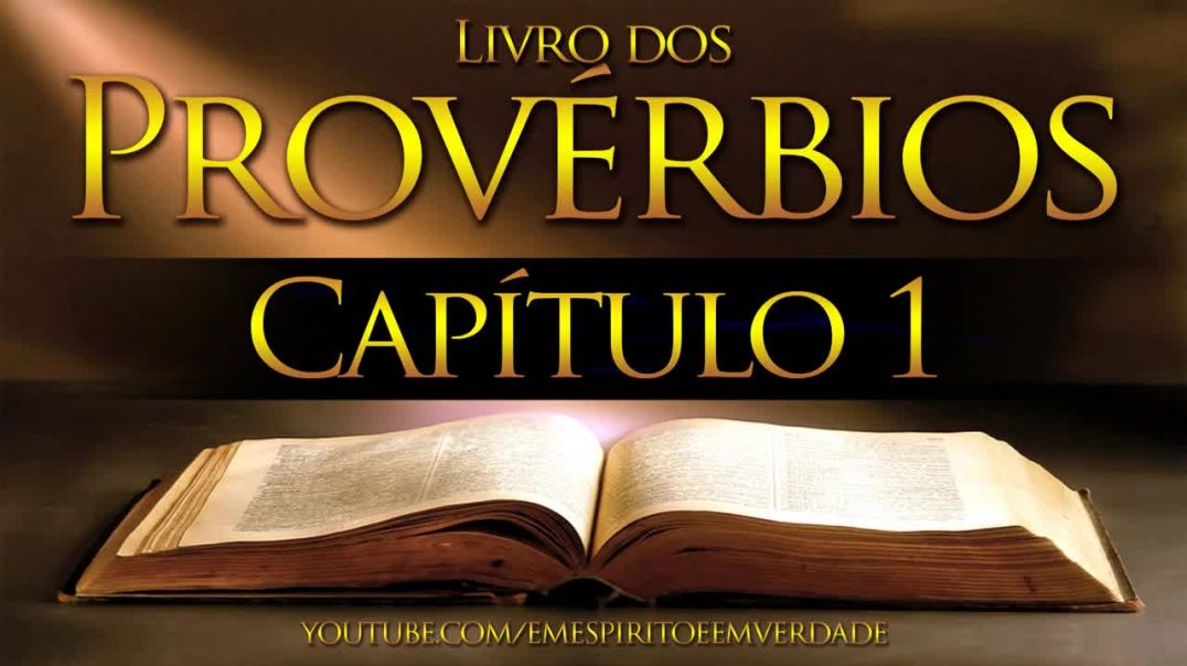 A Bíblia Narrada por CID MOREIRA - PROVÉRBIOS 1 ao 31