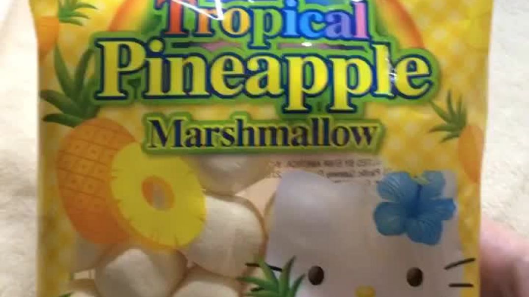 Tropical pineapple marshmallow