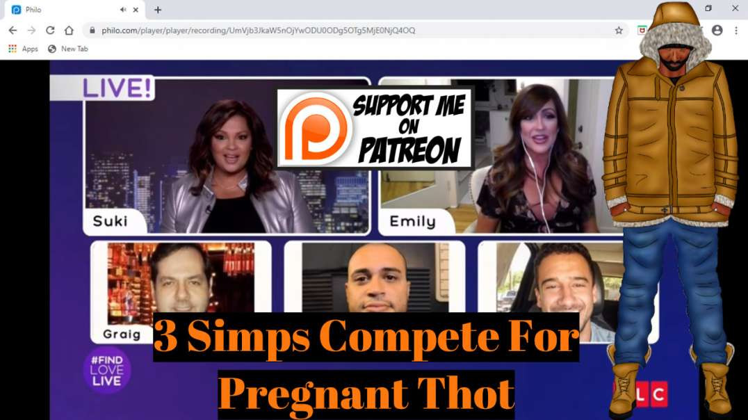 3 Simps Compete For Pregnant Thot