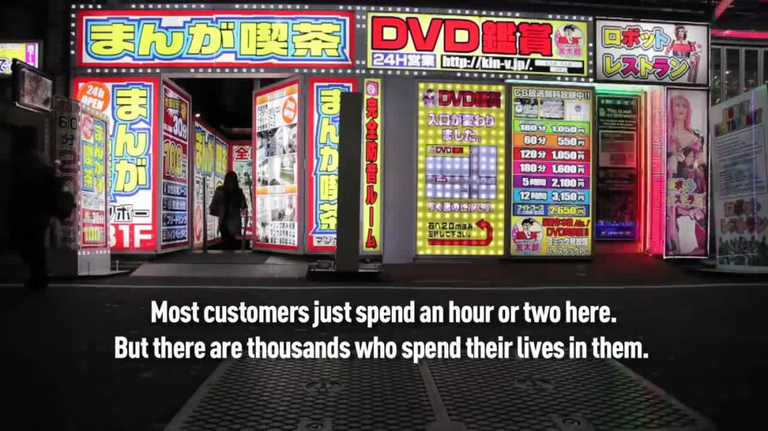 Residents living permanently in Japan's cyber-cafés - Lost in Manboo