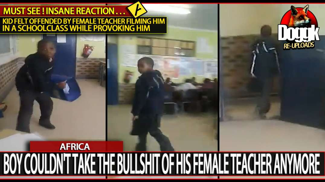 BOY COULDN'T TAKE THE BULLSHIT OF HIS FEMALE TEACHER ANYMORE... (AFRICA)