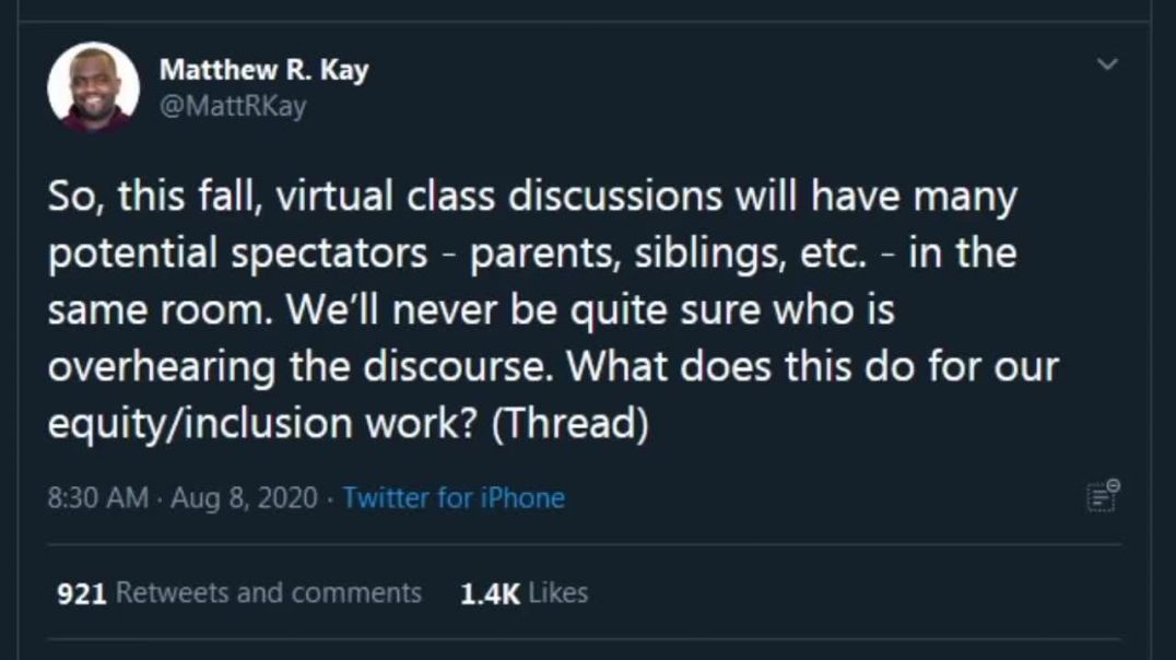 Woke Teachers Discuss How to BRAINWASH Children in Virtual Classes