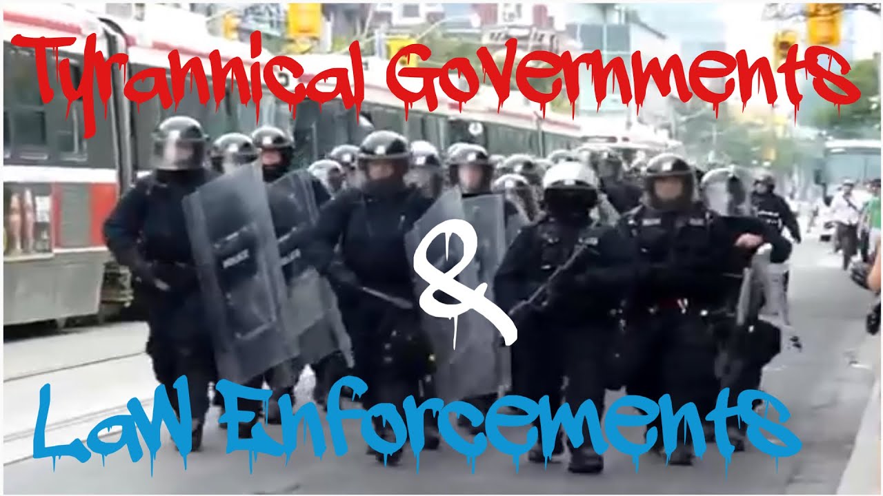 Tyrannical Governments & Law Enforcements. No Mask ? Version