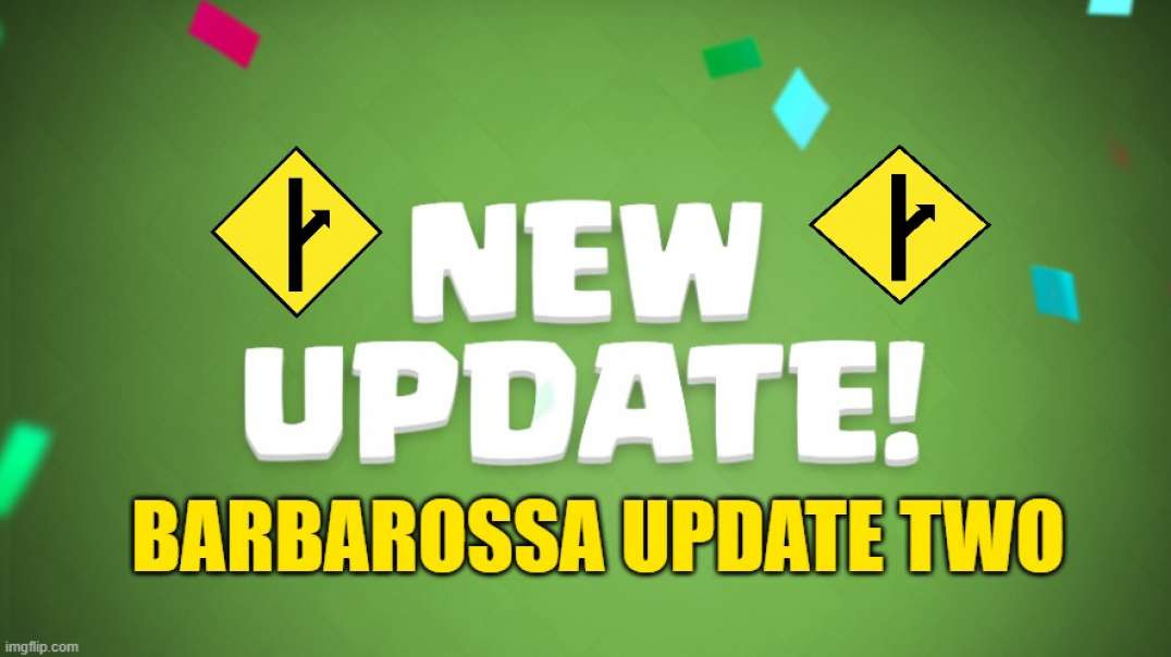 Barbarossa  Second Update (September 2020)