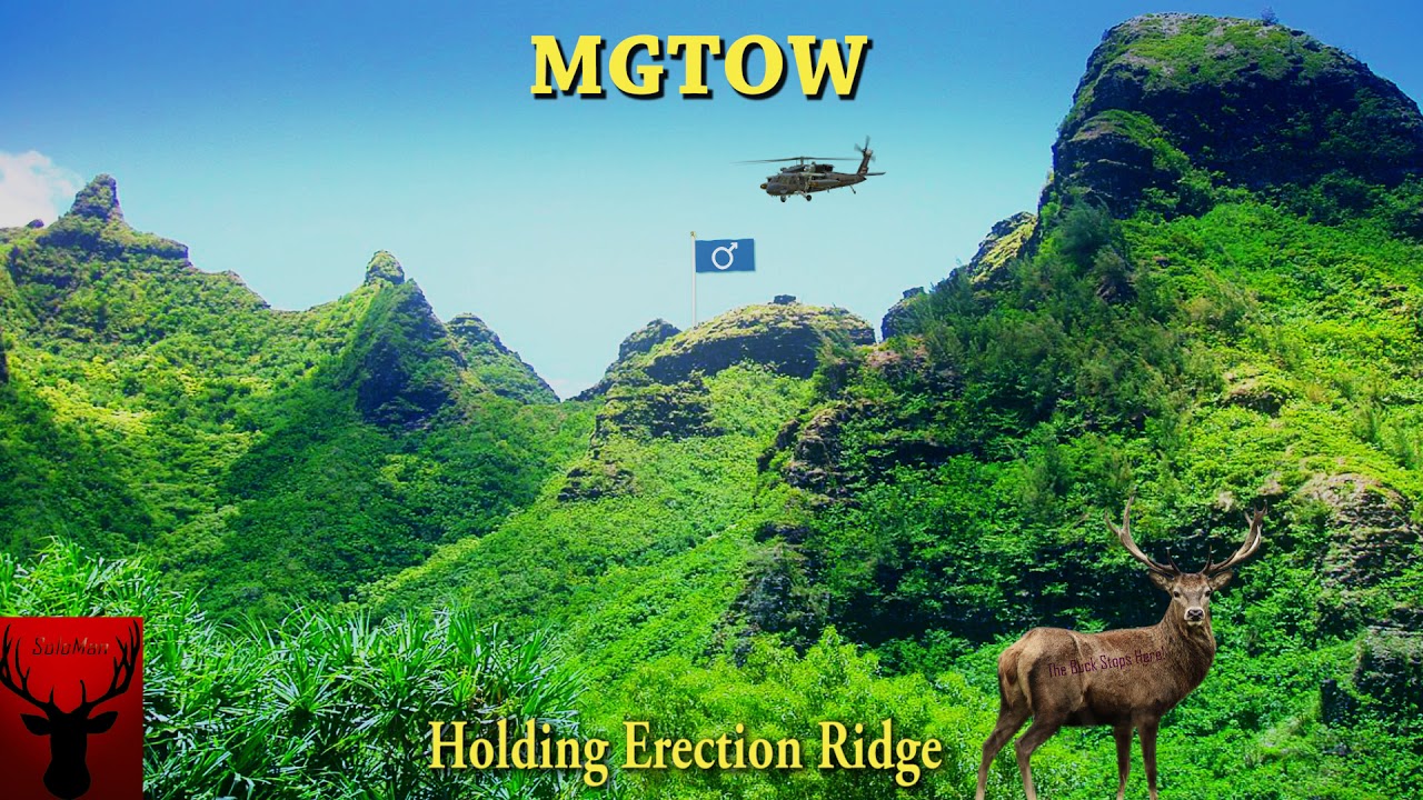 MGTOW Holding Erection Ridge