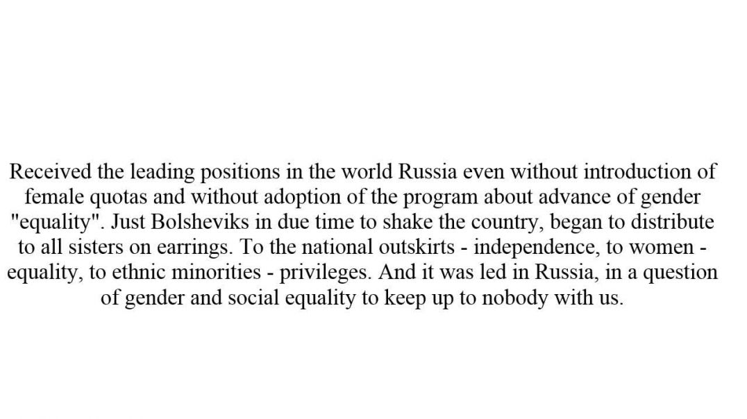 FEMINISM IN RUSSIA - MGTOW OF RUSSIA