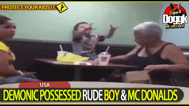 DEMONIC POSSESSED RUDE BOY & MC DONALDS.. (USA)