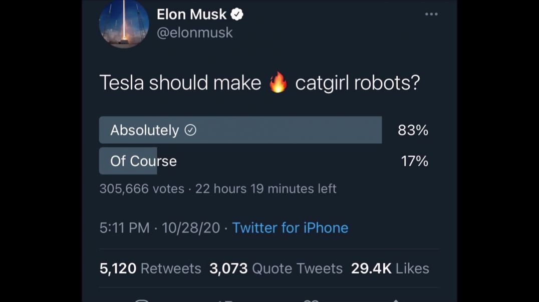 I Know and you now and elon musk knows. So lets stop bullshitting.