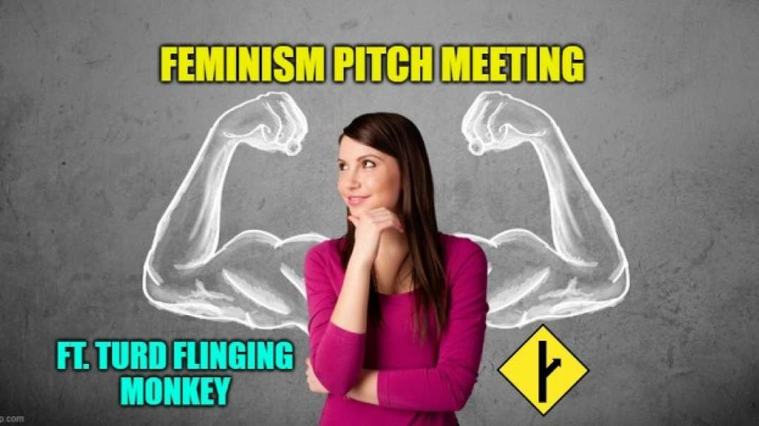 Ft. Turd Flinging Monkey (TFM) | MGTOW - The Animated Series Episode 3: Pitch Meeting for Feminism