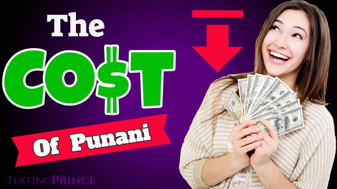 The Price of Punani is CRASHING