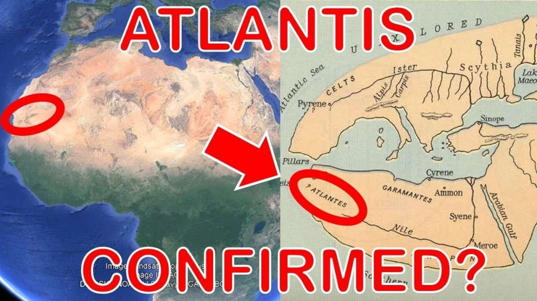 Ancient Map Shows The Lost City of Atlantis is The Eye of The Sahara – Ancient Civilization part 3