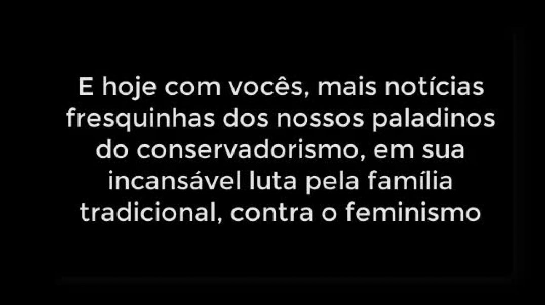 Bolsonaro e ministra Damares em defesa das mulheres