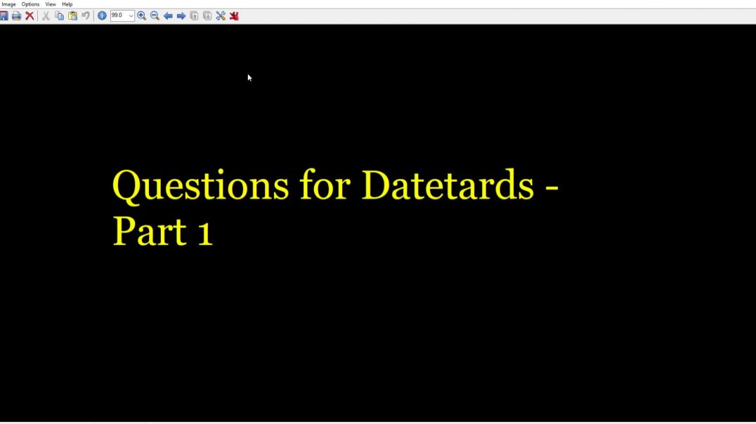 MGTOW Questions for Datetards - Part 1