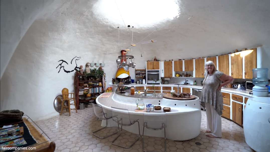 Underground dome house